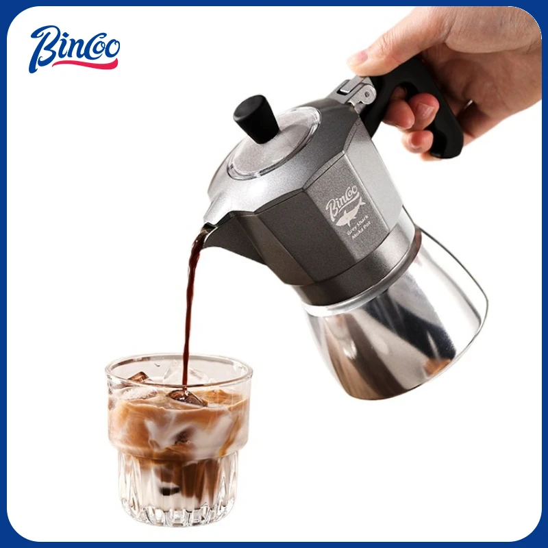 Home Barista - Bincoo 2-filiżankowy ekspres do kawy Moka