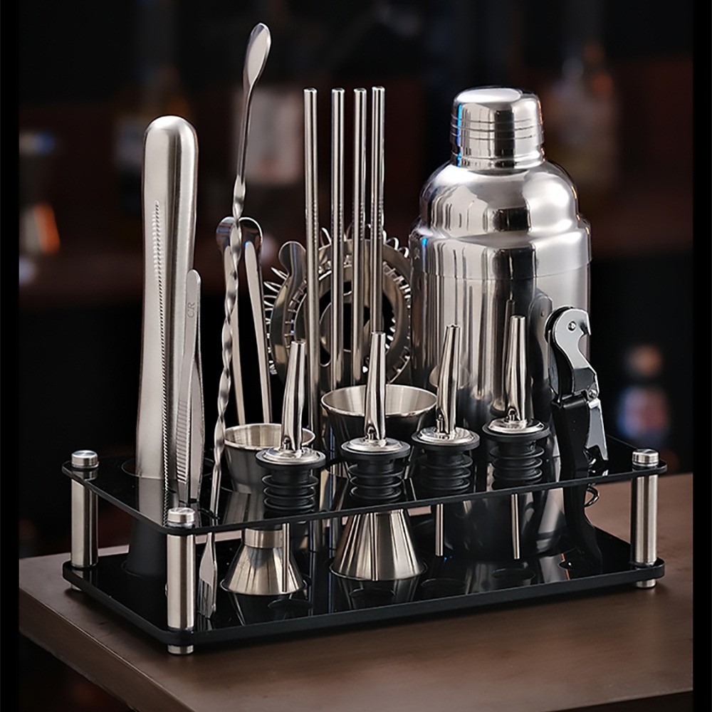 Home Bar Setup Kit - Kolekcja Bar Essentials, zestaw do robienia