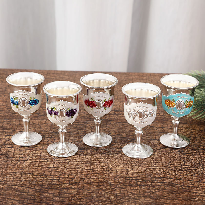 Old Fashioned Glass - Aluminiowy mały kieliszek do wina Kreatywny
