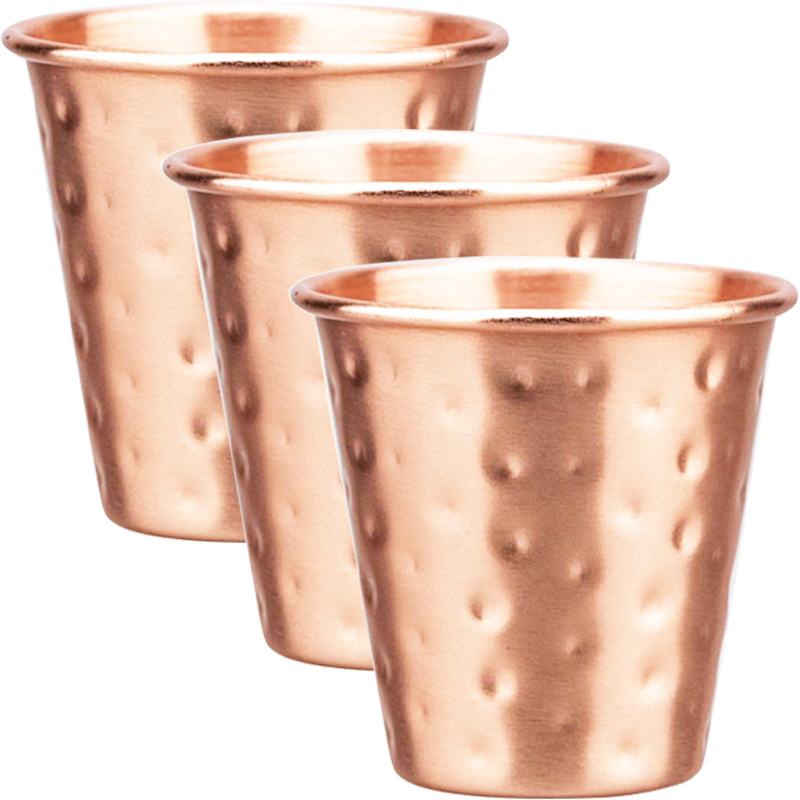 Mule Copper Mug - 3/4 szt. Nowe 60ml 100% miedziane