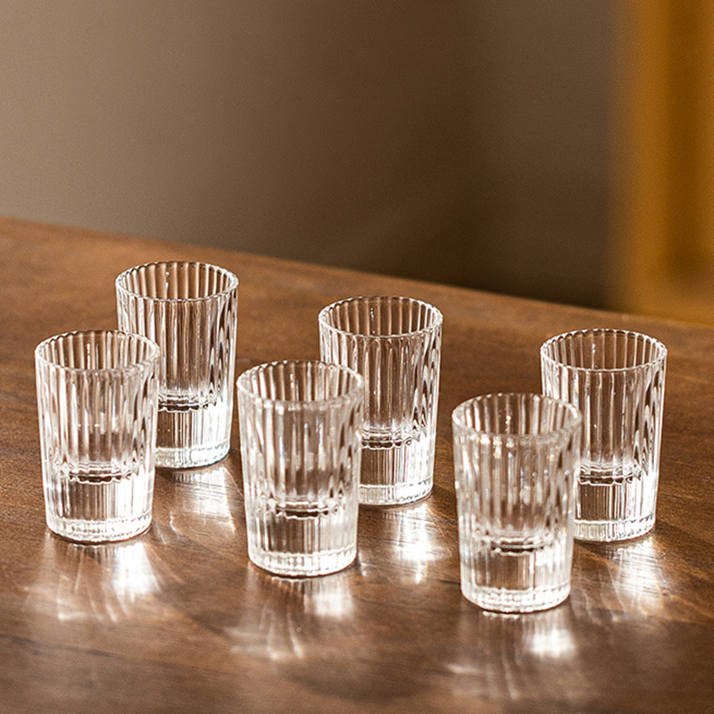 Old Fashioned Glass - 6-częściowy zestaw 20 ml paski obcego