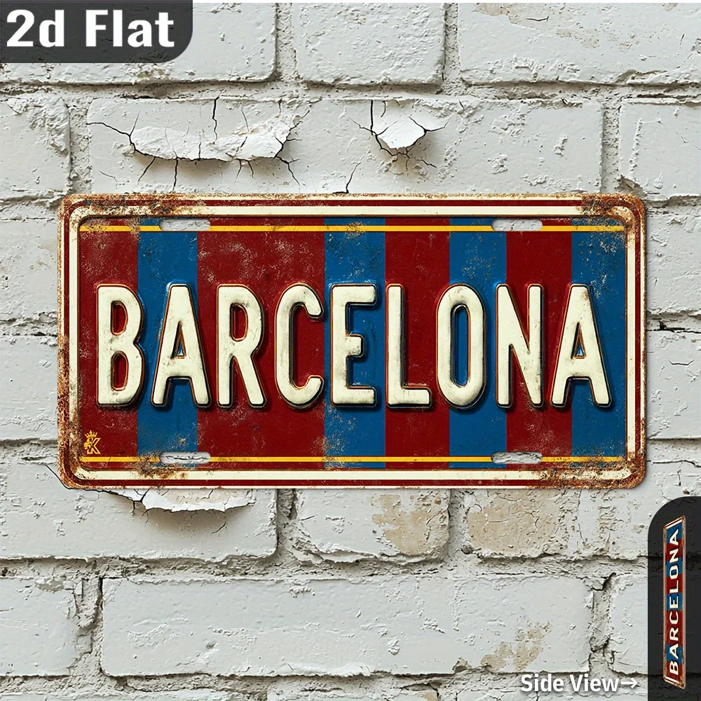 Home Barcelona - Dekoracja ścienna 2D, płaska, 1 szt.