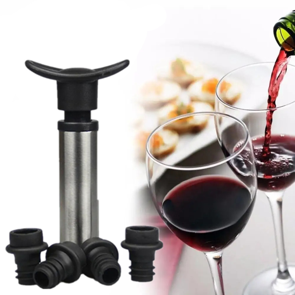 Wine Preservation Pump - Korek do wina z próżniową pompą