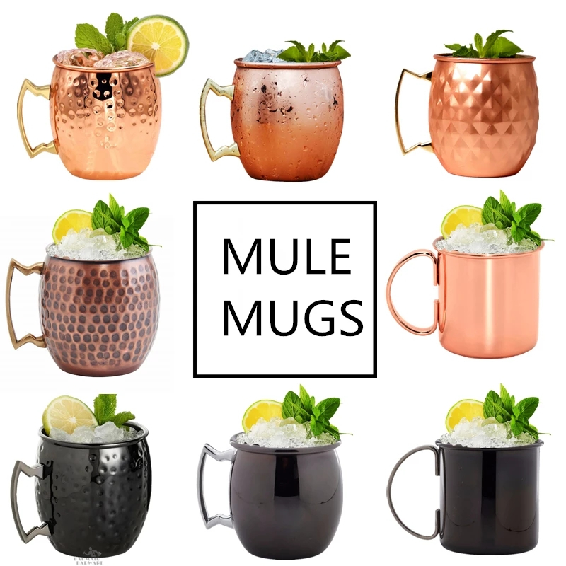 Mule Copper Mug - 1 szt. 550ml wino grzane moskiewskie