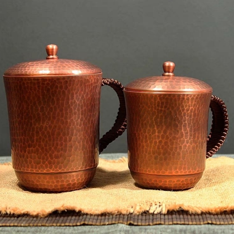 Mule Copper Mug - Vintage Czarna Miedziana Filiżanka do Kawy,