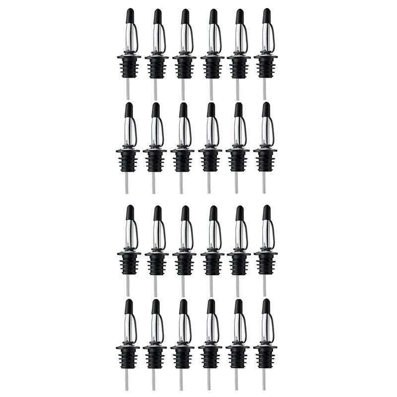 Speed Pourer Cap - 75STO-24 Zestaw ze stali nierdzewnej, stożkowe