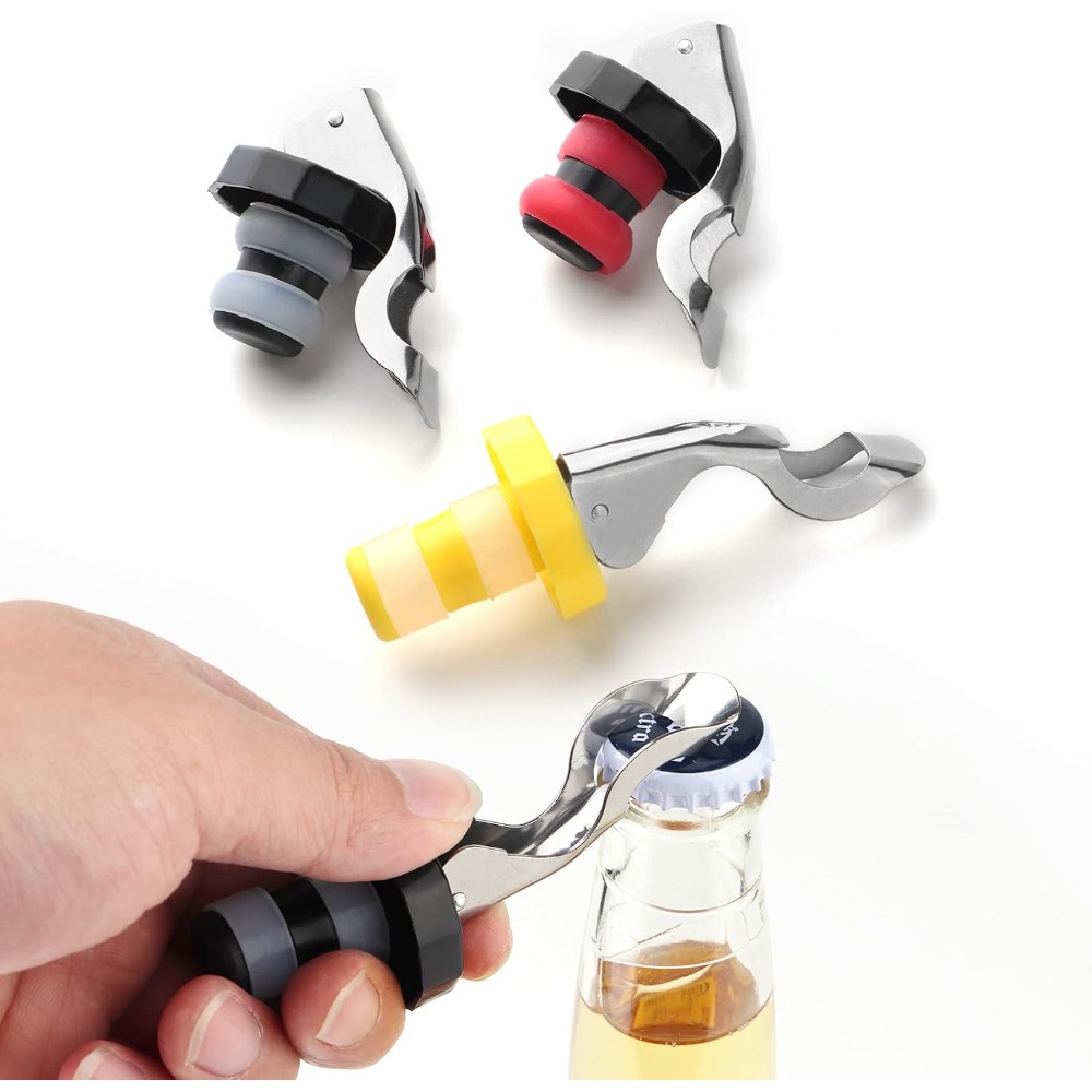 6 sztuk Silikonowych Zatyczek  – Wine Preservation Pump recenzja i cena