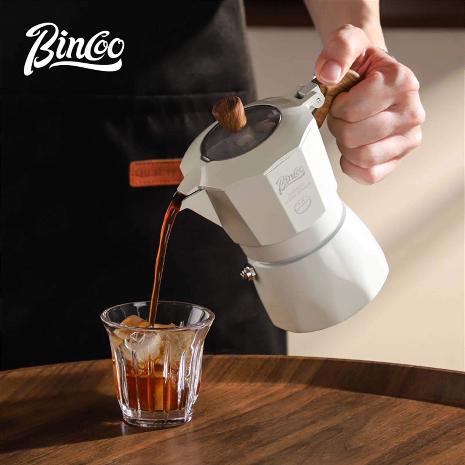 Bincoo Dwukomorowy Ekspres do  – Home Barista recenzja i cena