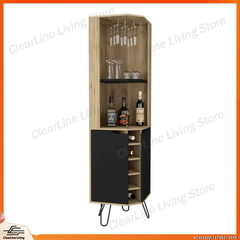 Narożna szafka barowa z 6 wbud – Home Bar Shelves recenzja i cena