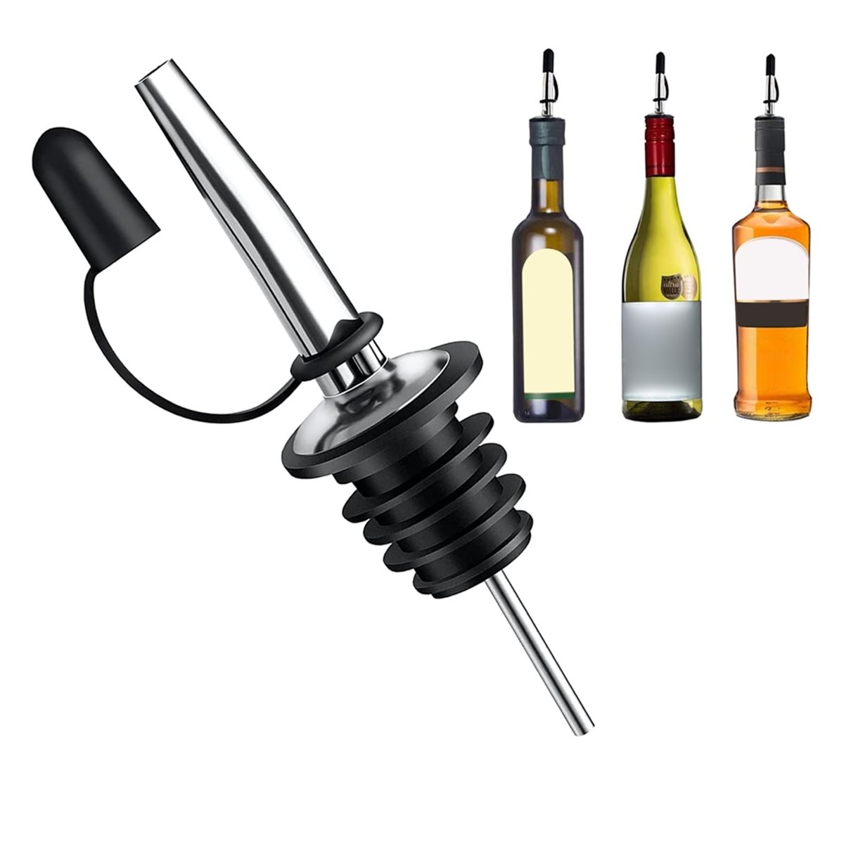 2026 Nowe 24 sztuki ze stali n – Speed Pourer Cap recenzja i cena
