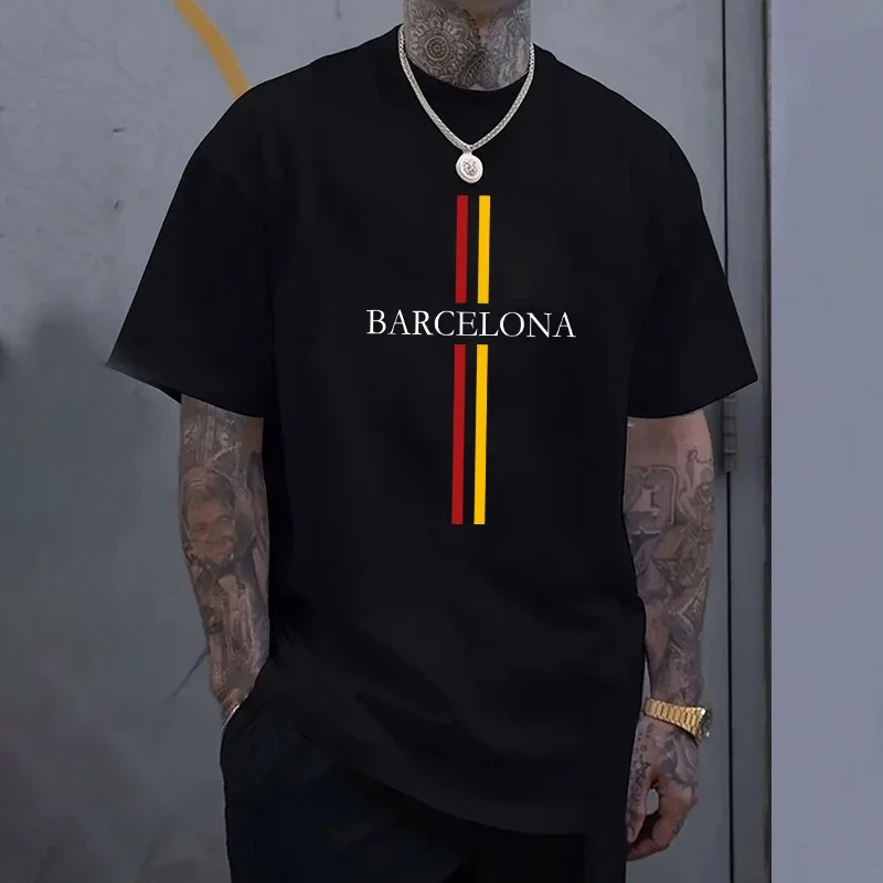 Męska bawełniana koszulka Barc – Home Barcelona recenzja i cena