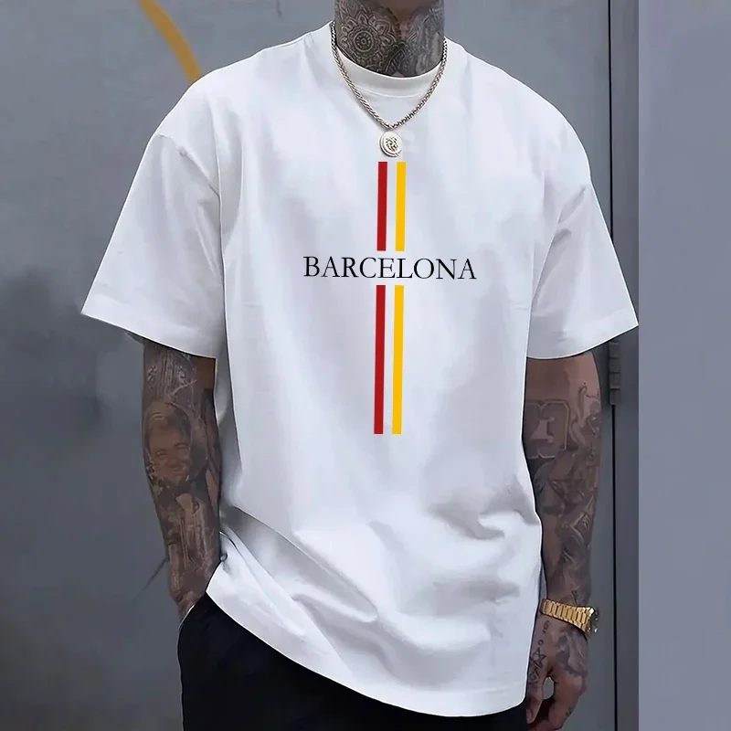 Męska bawełniana koszulka Barc – Home Barcelona recenzja i cena
