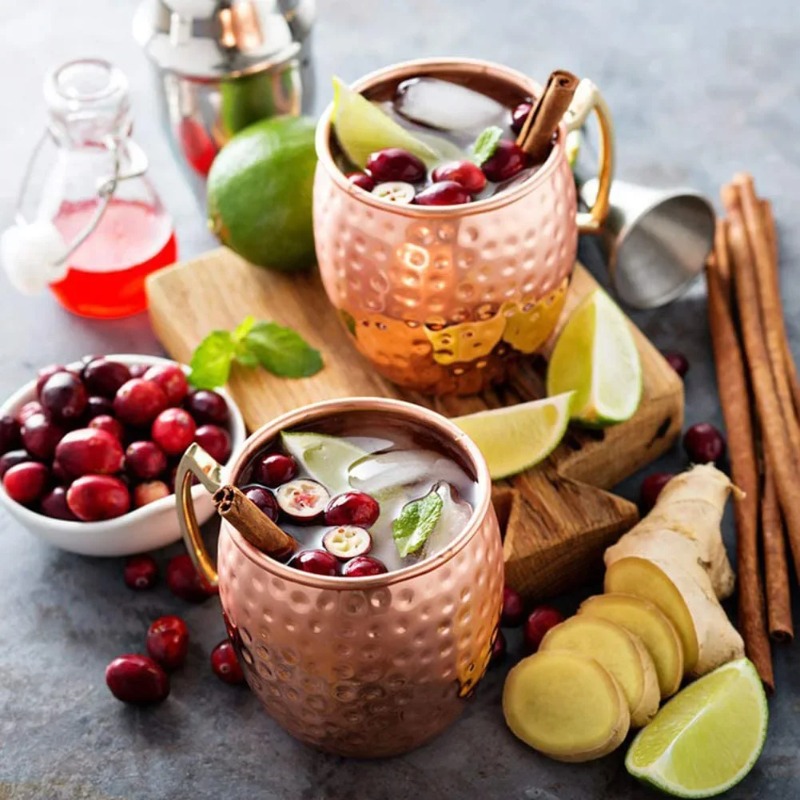 1-6 szt. Kubki do koktajli, ki – Mule Copper Mug recenzja i cena