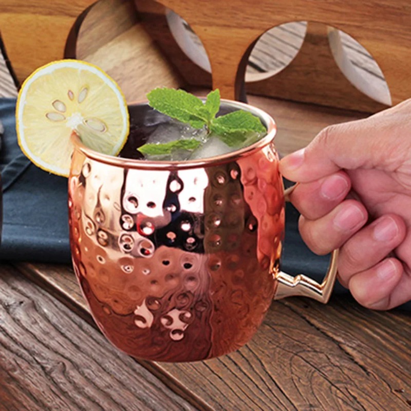 1-6 szt. Kubki do koktajli, ki – Mule Copper Mug recenzja i cena