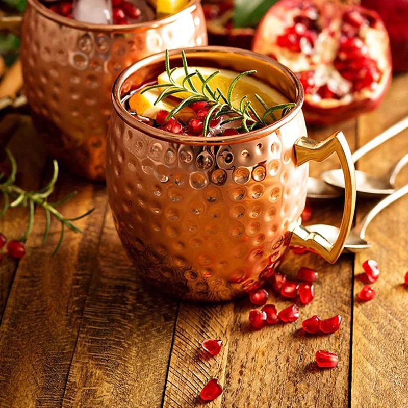1-6 szt. Kubki do koktajli, ki – Mule Copper Mug recenzja i cena