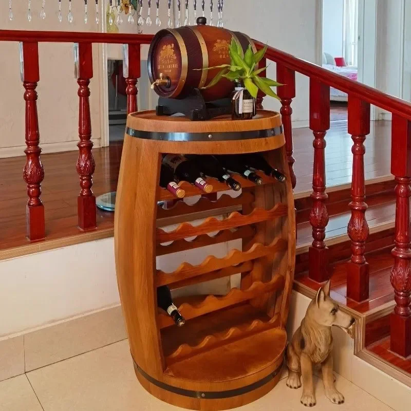 Stojak na wino z litego drewna – Home Bar Shelves recenzja i cena