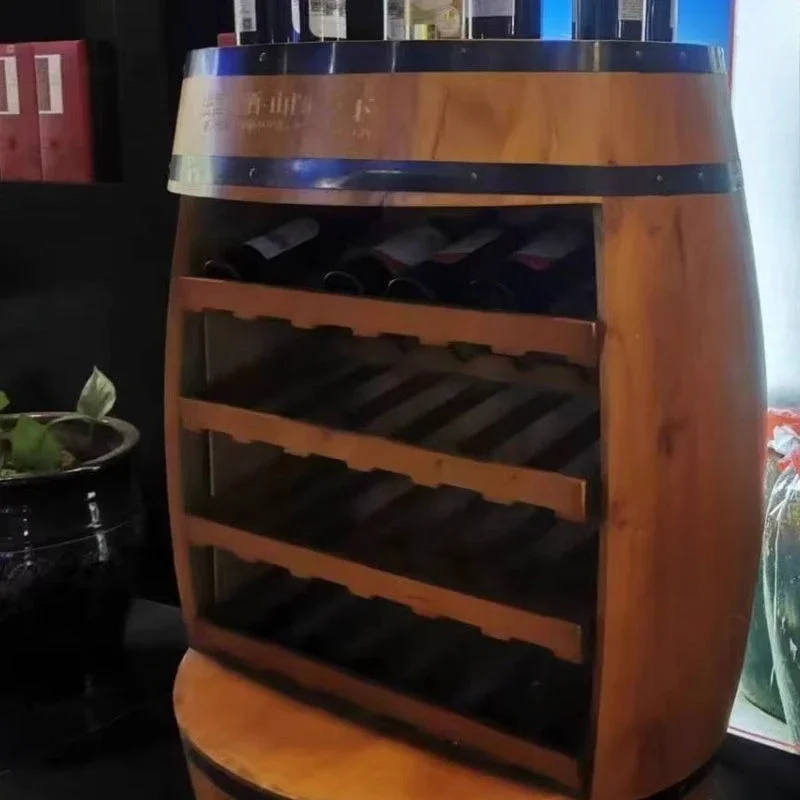 Stojak na wino z litego drewna – Home Bar Shelves recenzja i cena
