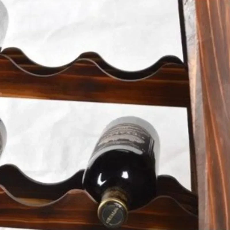 Stojak na wino z litego drewna – Home Bar Shelves recenzja i cena