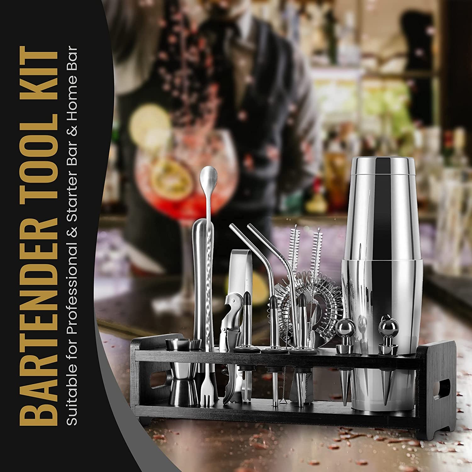 Zestaw do drinków stllCocktail – Boston Shaker Set recenzja i cena