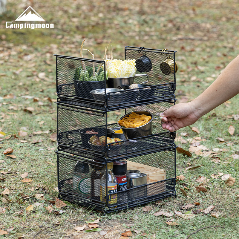 CAMPINGMOON CK-23BK Składana P – Home Bar Shelves recenzja i cena