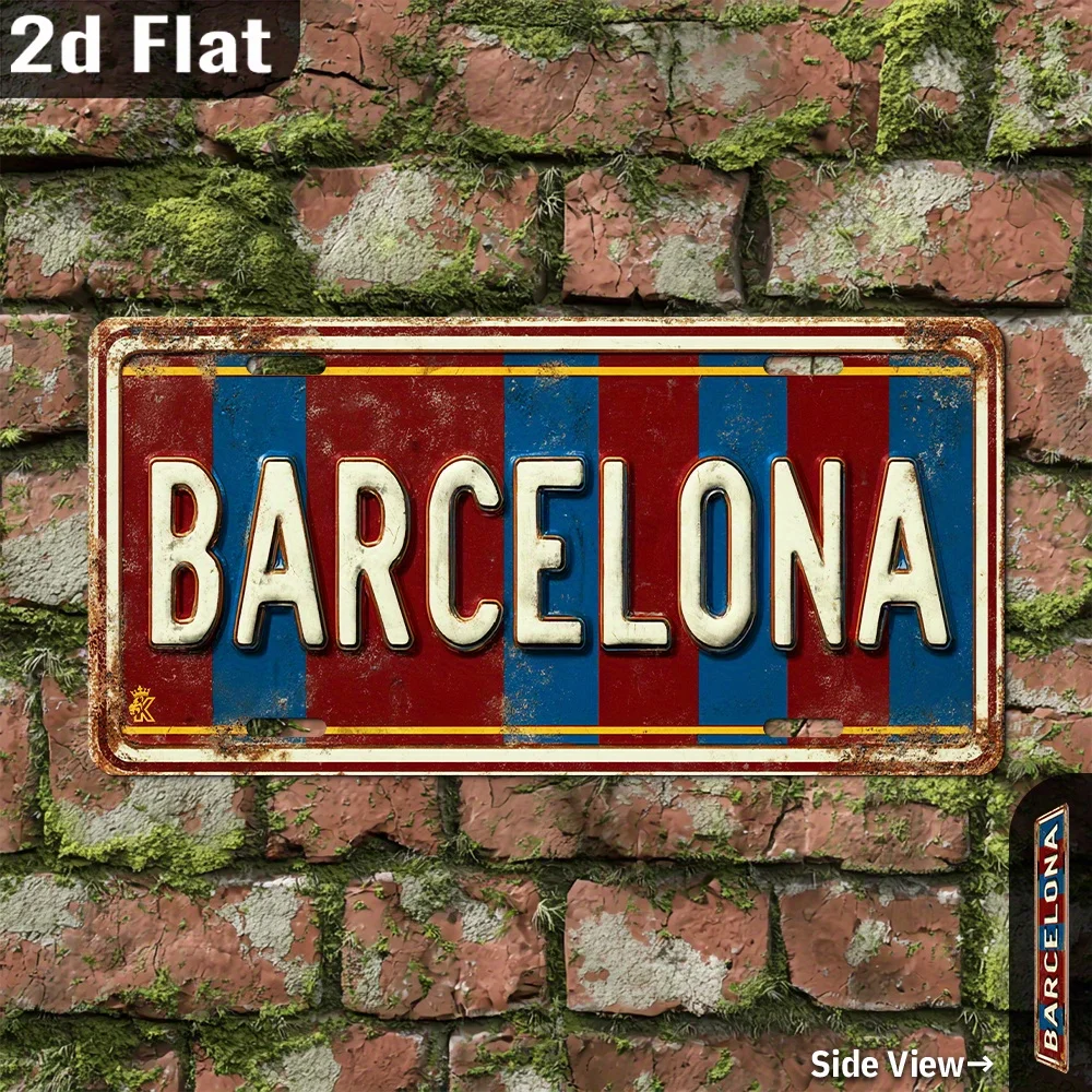 Dekoracja ścienna 2D, płaska,  – Home Barcelona recenzja i cena