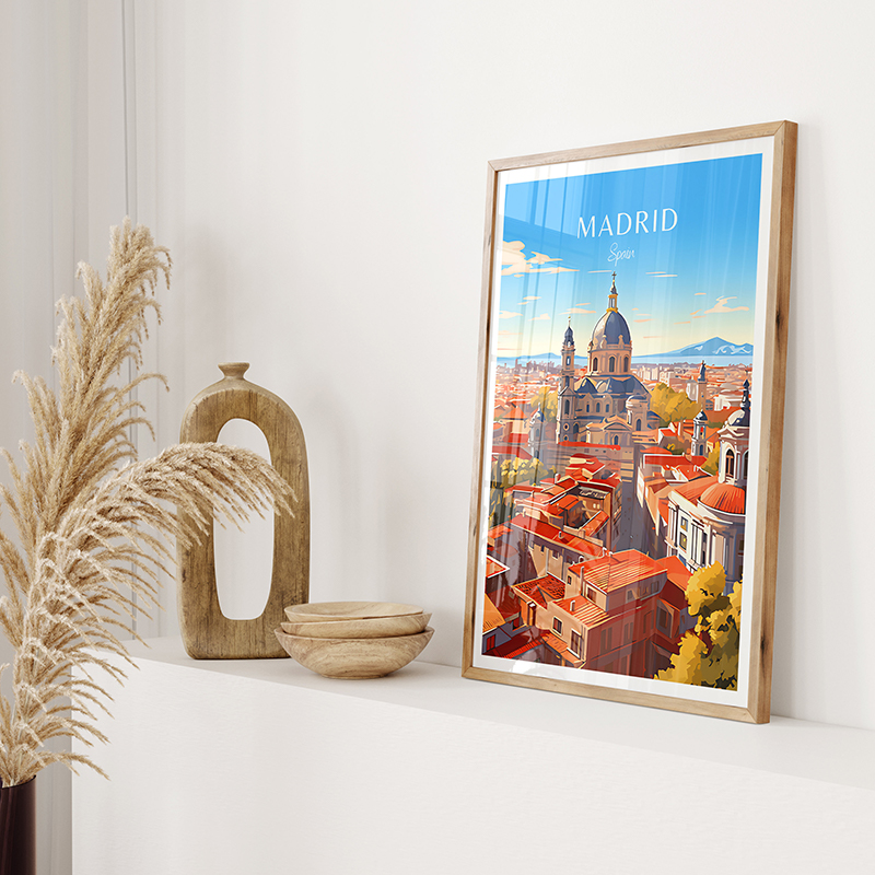 Hiszpania plakat z podróży Par – Home Barcelona recenzja i cena