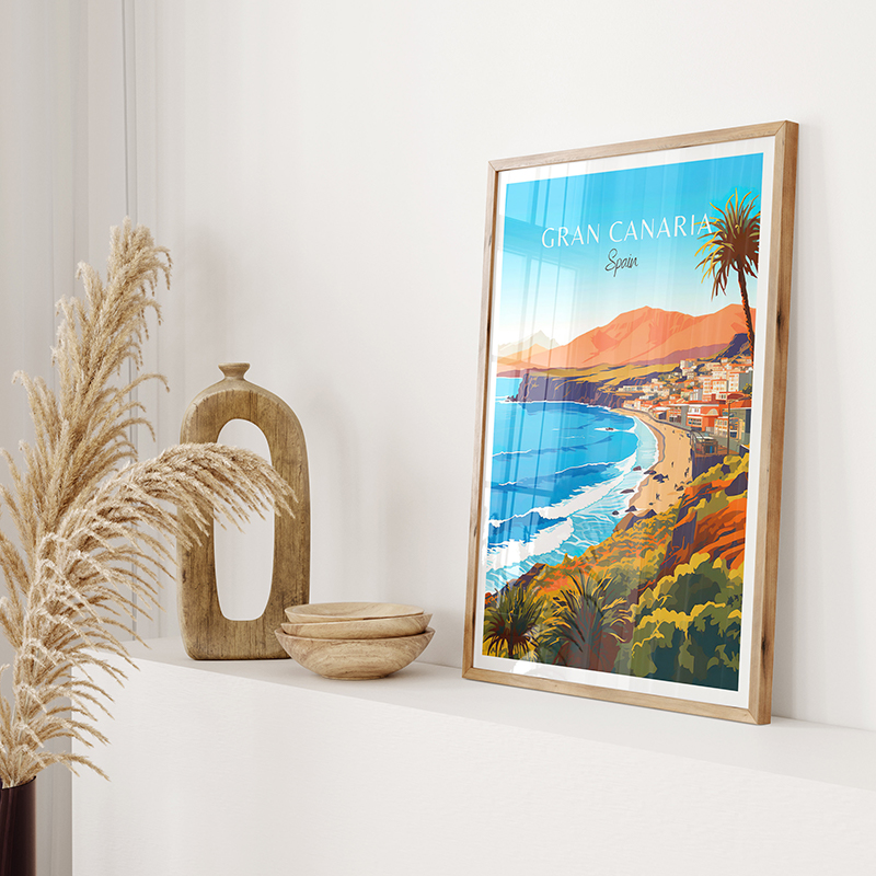 Hiszpania plakat z podróży Par – Home Barcelona recenzja i cena