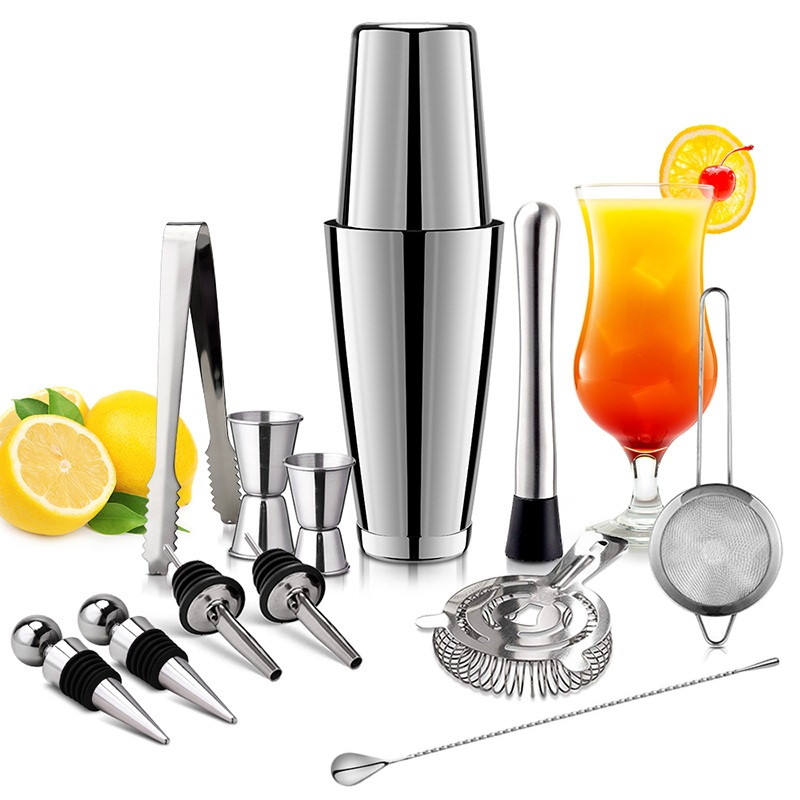 13 sztuk/zestaw Shaker do kokt – Boston Shaker Set recenzja i cena