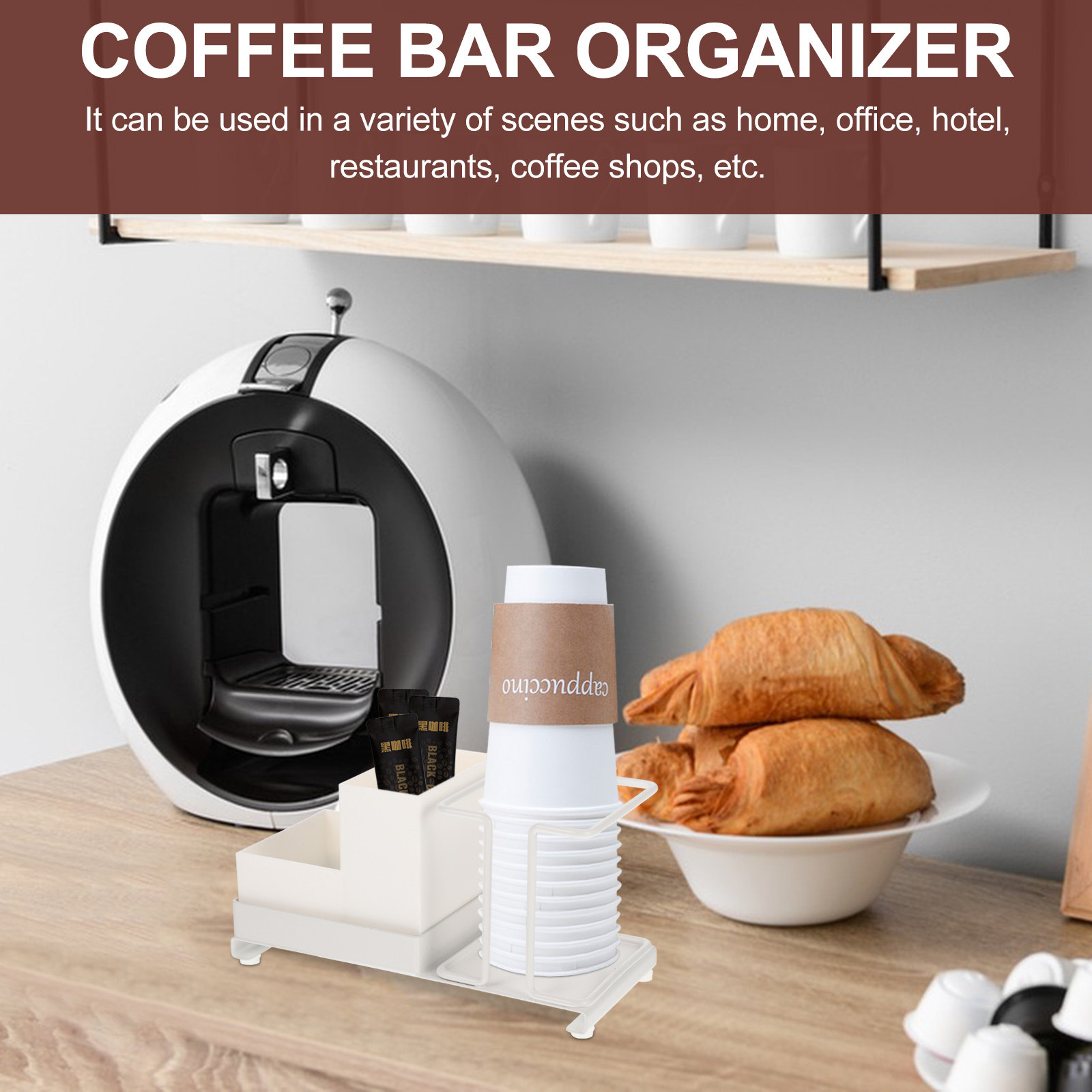 Organizer do baru kawowego, po – Home Bar Supplies recenzja i cena