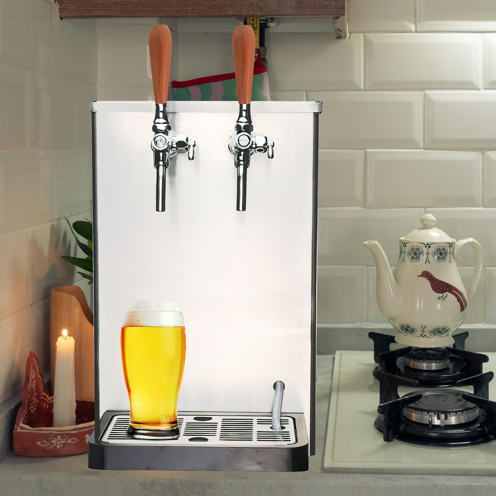 Drewniana rączka do kranu do p – Home Bar And Restaurant recenzja i cena