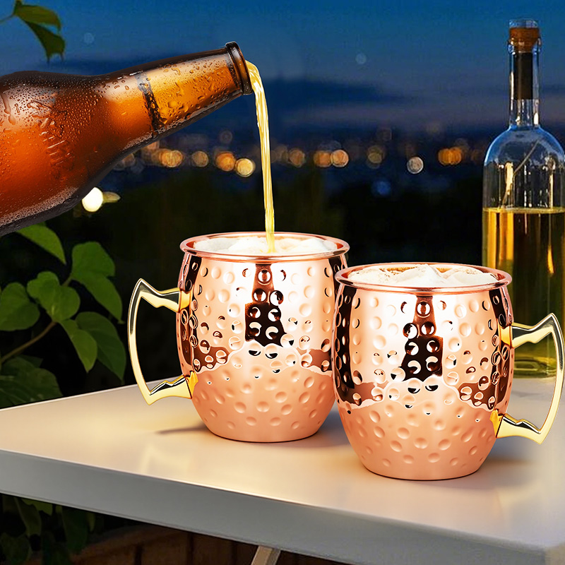 Kubki Moscow Mule ze stali nie – Mule Copper Mug recenzja i cena
